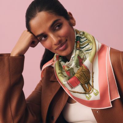 Pink - Scarves 70 - Silk Scarves and Accessories for Women
